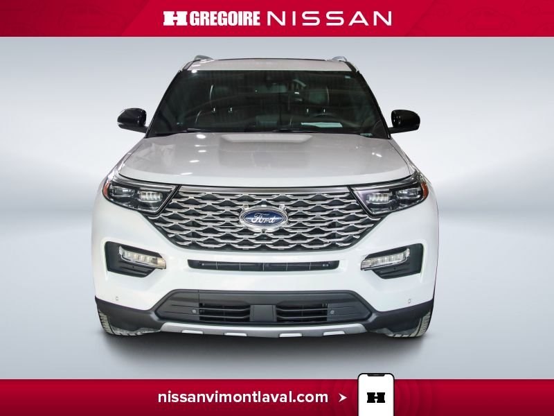 2020 Ford Explorer White Laval - photo #1