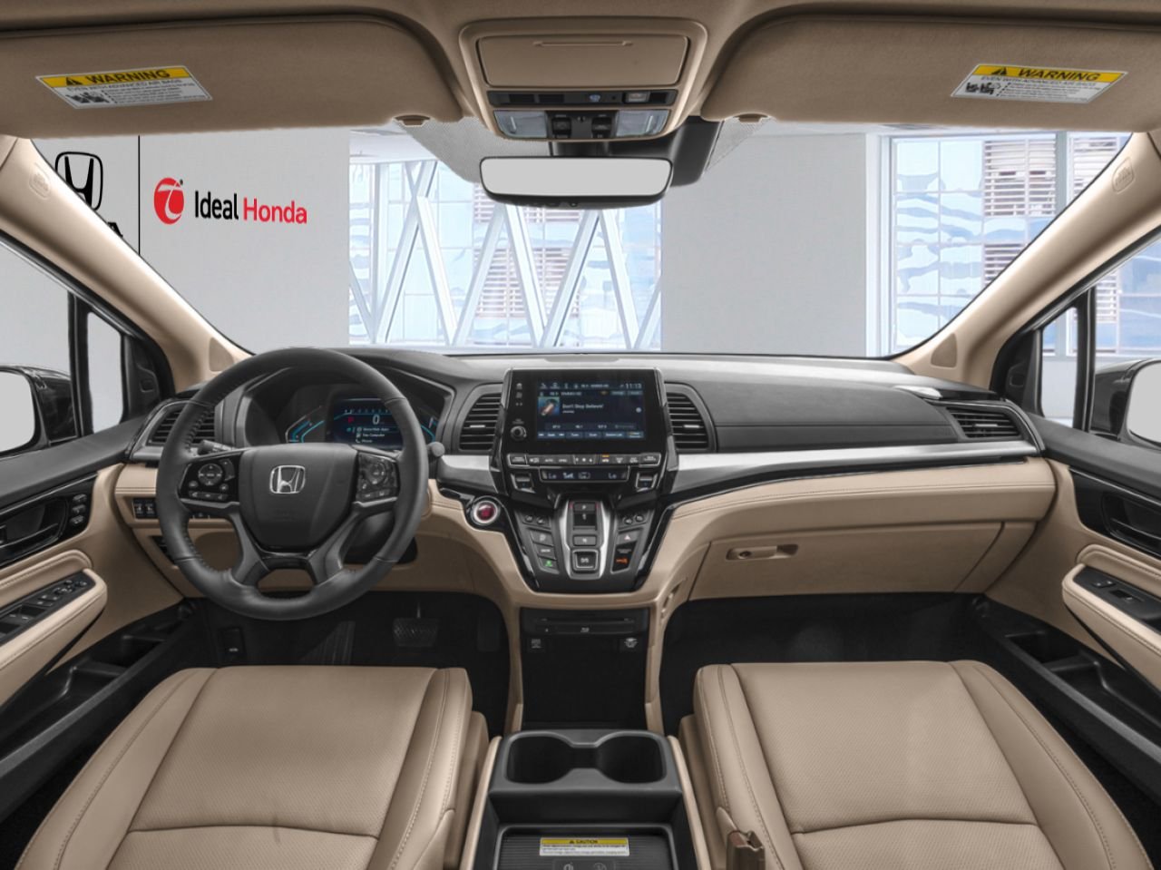 2019 Honda Odyssey White Mississauga - photo #3