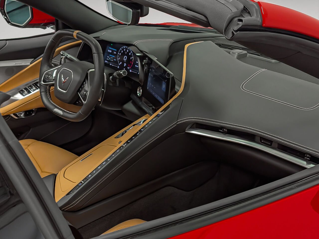 CHEVROLET CORVETTE Z06 2LZ Cabriolet Bas Kilométrage 2024 Rouge Sherbrooke - photo #11