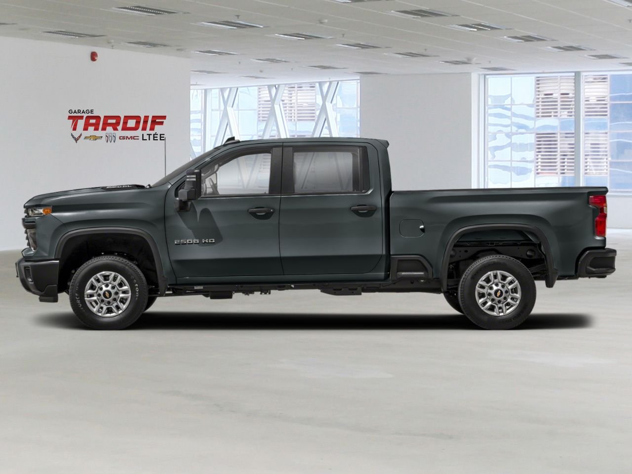 CHEVROLET Silverado 2500HD LT cabine multiplace 4RM 159 po 2026 Gris cyprès Amos - photo #2