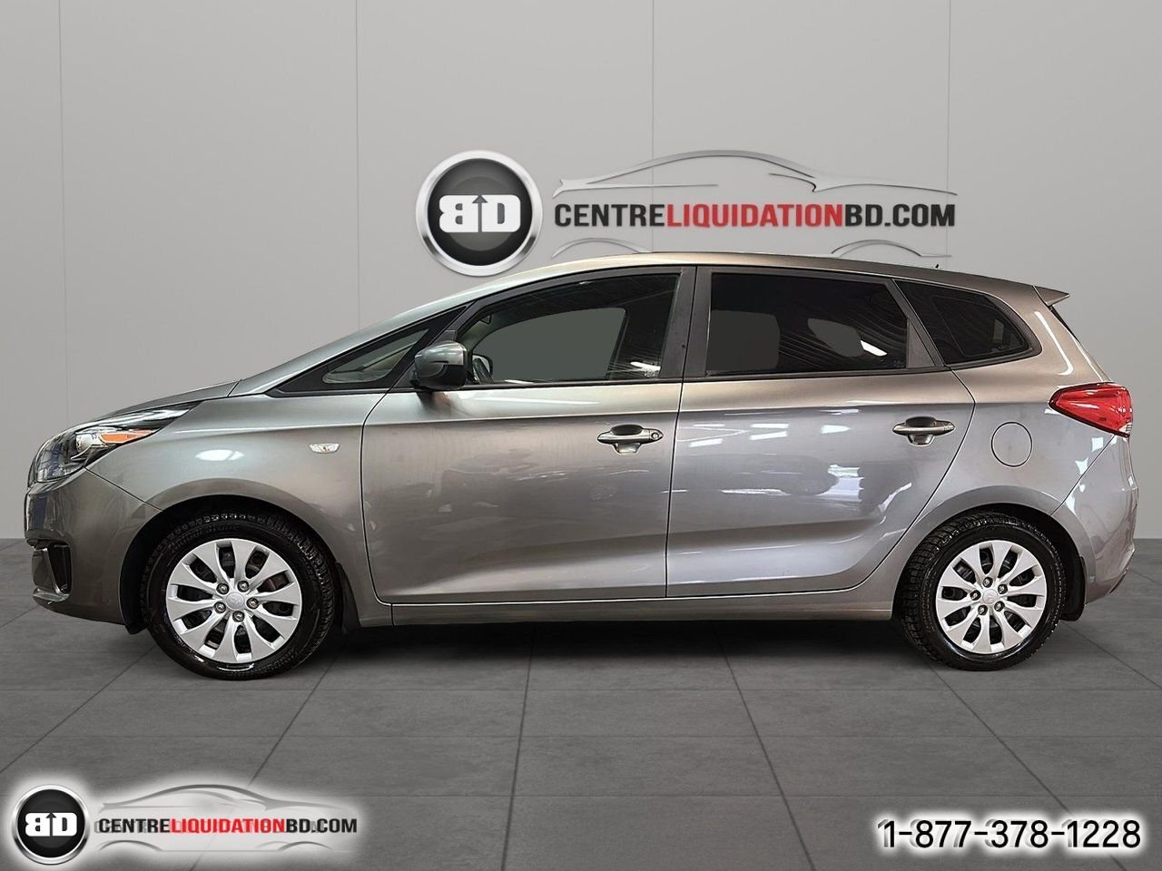 Kia Rondo LX familiale 4 portes BM | A8559 2015 Gris Granby - photo #8