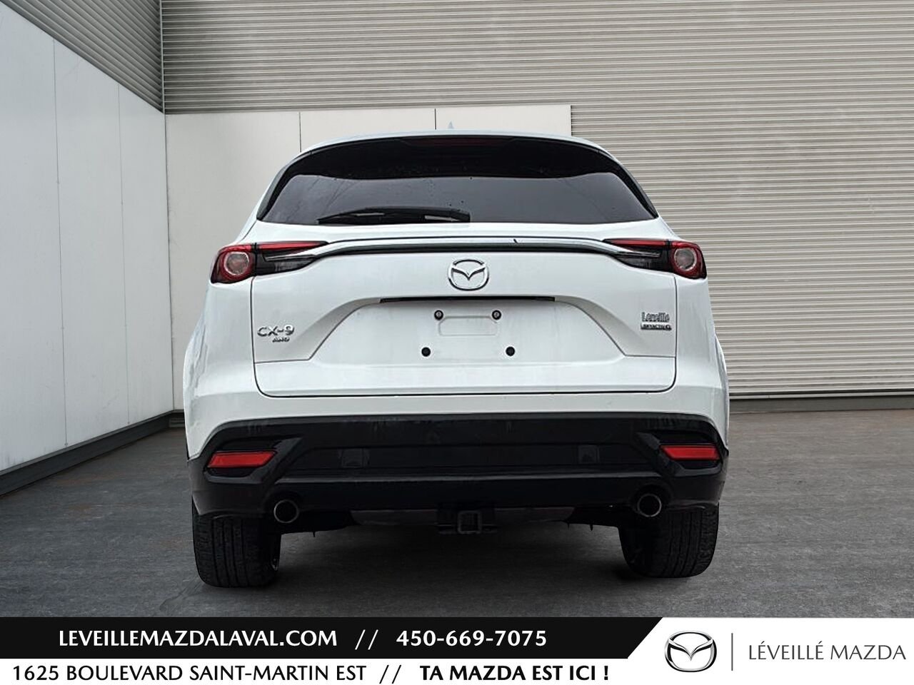 2022 Mazda CX-9 GS LUXE TI White Laval - photo #5