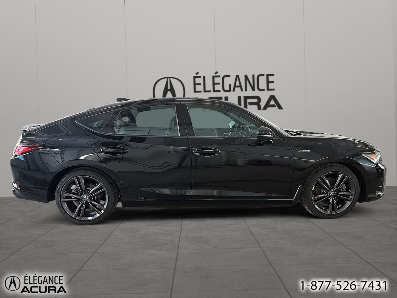 ACURA Integra ÉLITE A-SPEC | 25013 2025 Noir majestueux nacré Granby - photo #3