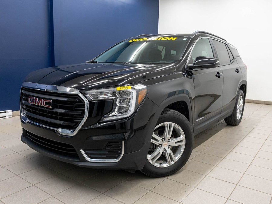 GMC Terrain SLE AWD *SIÈGES CHAUF* HAYON ELEC CARPLAY REG ADAP 2024 Noir