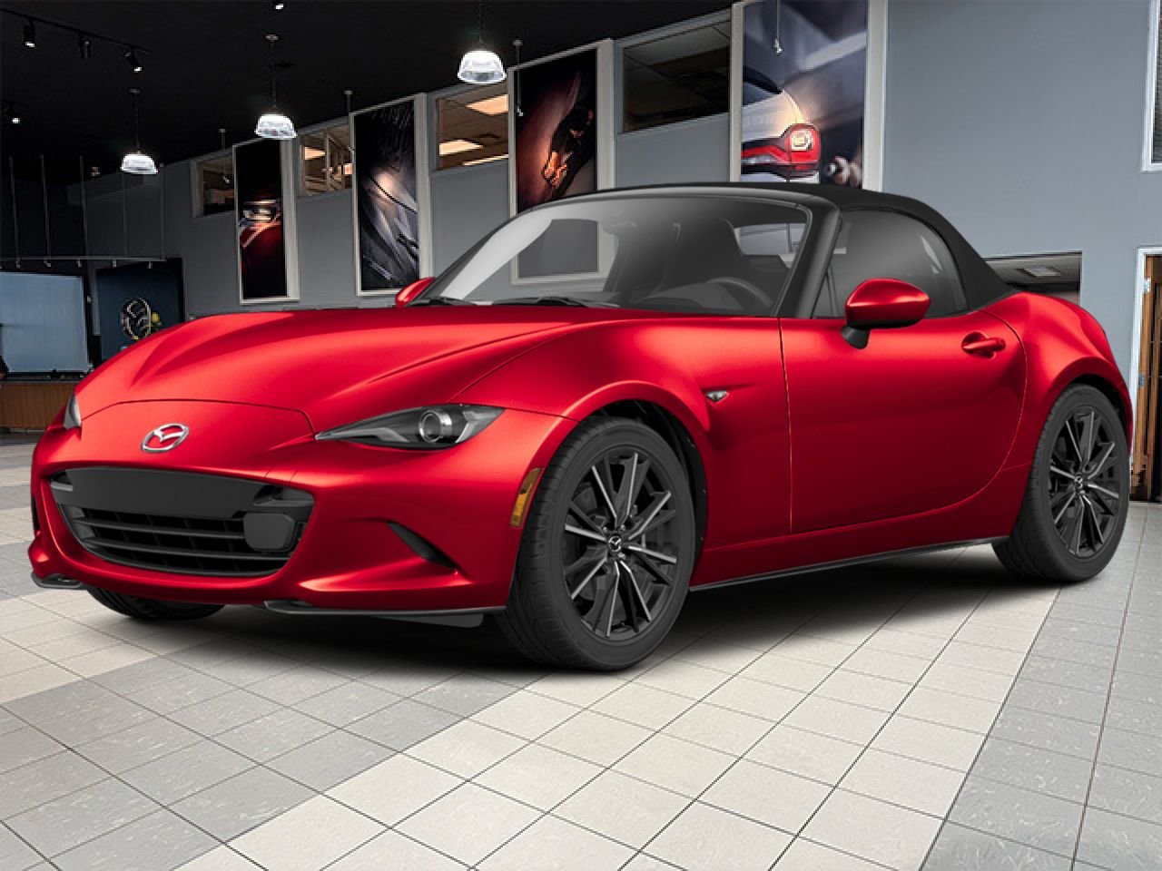 MAZDA MX-5 2025 Rouge vibrant cristal métallisé Notre-Dame-des-Prairies - photo #0