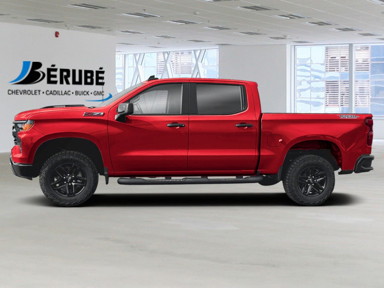 CHEVROLET Silverado 1500 K1500 SILVERADO CREW CAB CUSTOM TRAIL BOSS STD/BOX (2CX) 2026 ROUGE ARDENT Rivière-du-Loup - photo #1