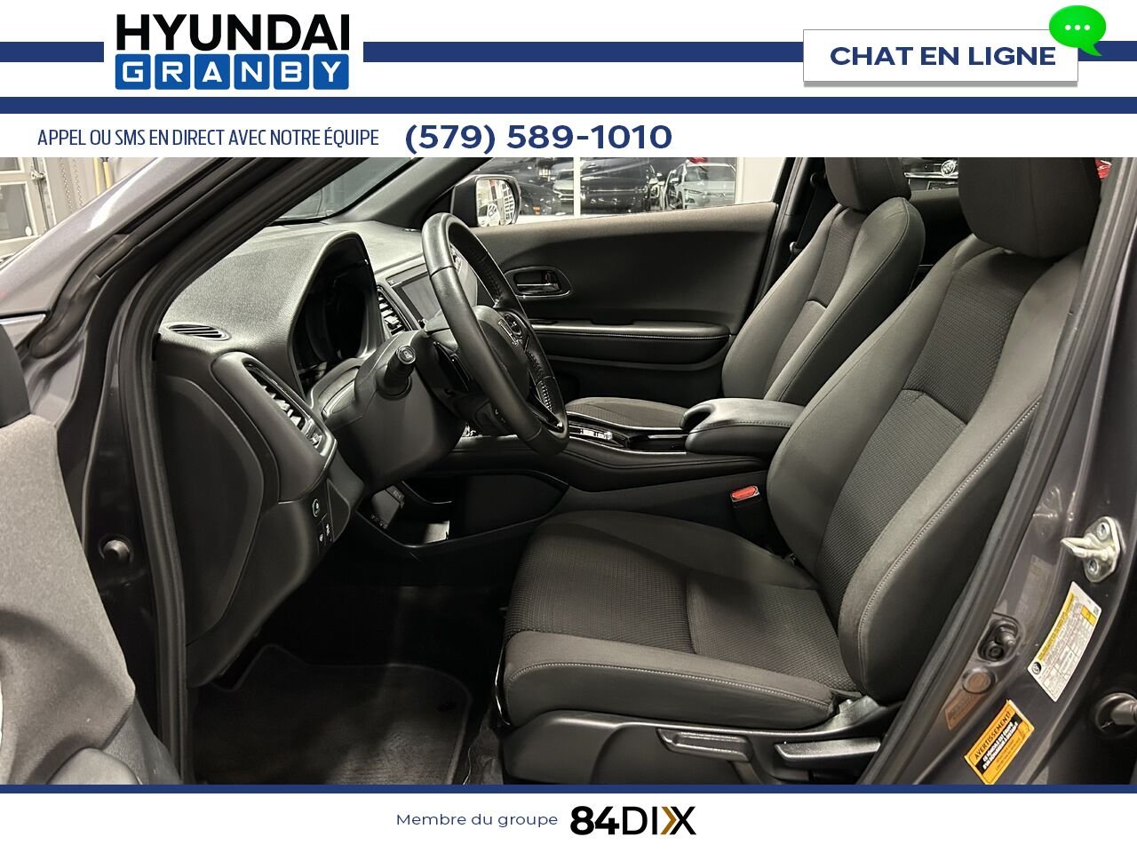 2020 Honda HR-V Grey Granby - photo #8