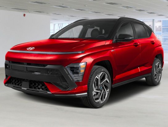 HYUNDAI Kona 1.6T N Line Ultimate TI avec toit deux tons 2027 Rouge ultime avec toit Noir abyssal