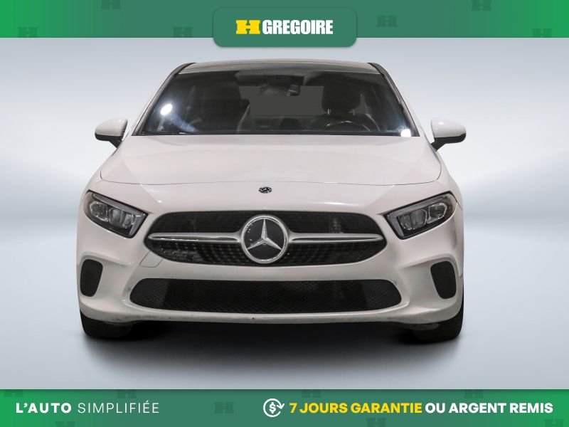 2019 Mercedes Benz A-Class White Laval - photo #1