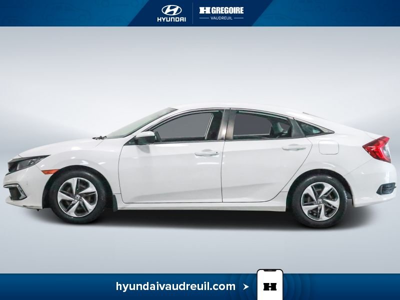 2019 Honda Civic White Laval - photo #5