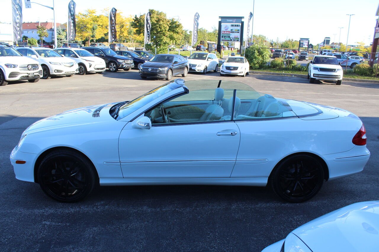 Mercedes-Benz Classe-CLK VIN: WDBTK56G96F204759 2006 Blanc Sainte-Rose - photo #3