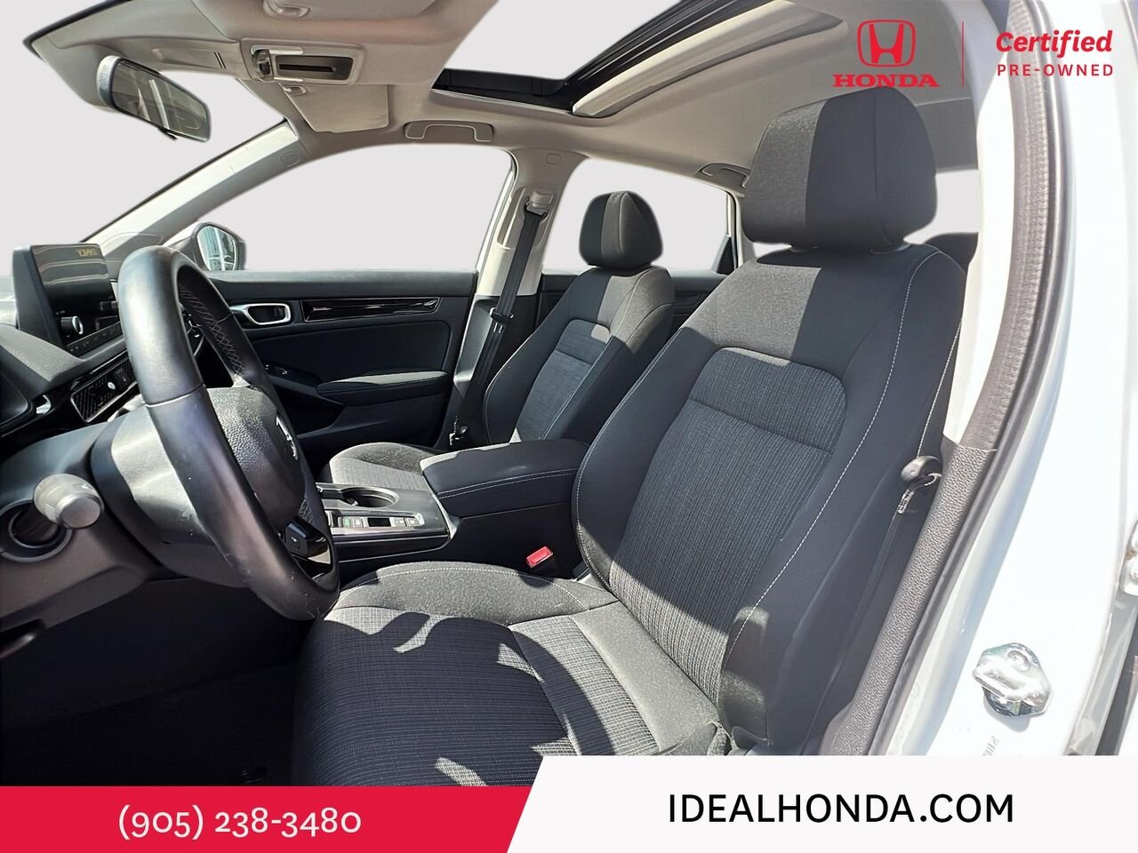 2023 Honda Civic Sedan White Mississauga - photo #8