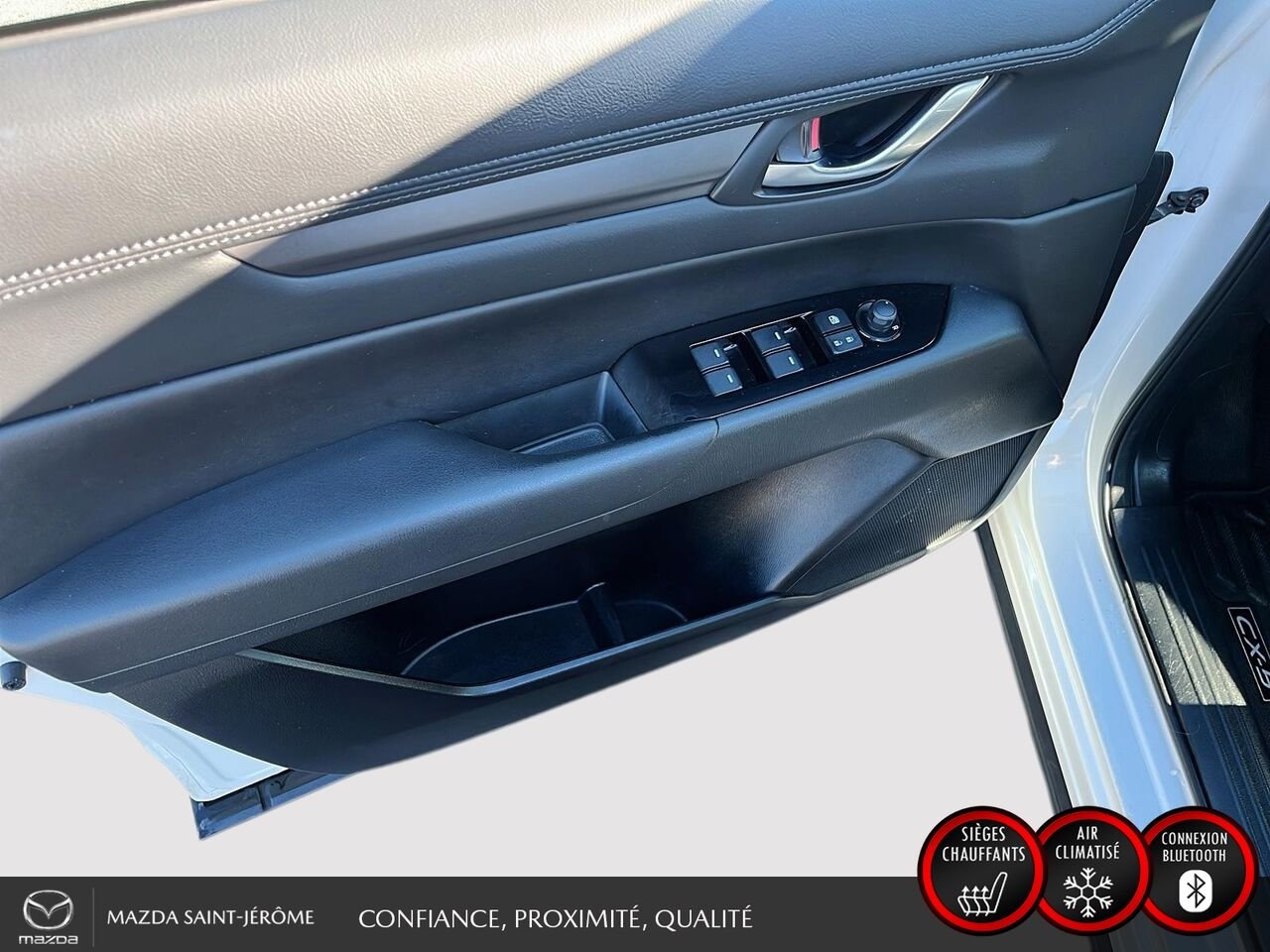 2024 Mazda CX-5 GS | 1 PROPRIÉTAIRE | JAMAIS ACCIDENTÉ | AWD | CUIR | VOLANT CHAUFFANT White Saint-Jérôme - photo #12