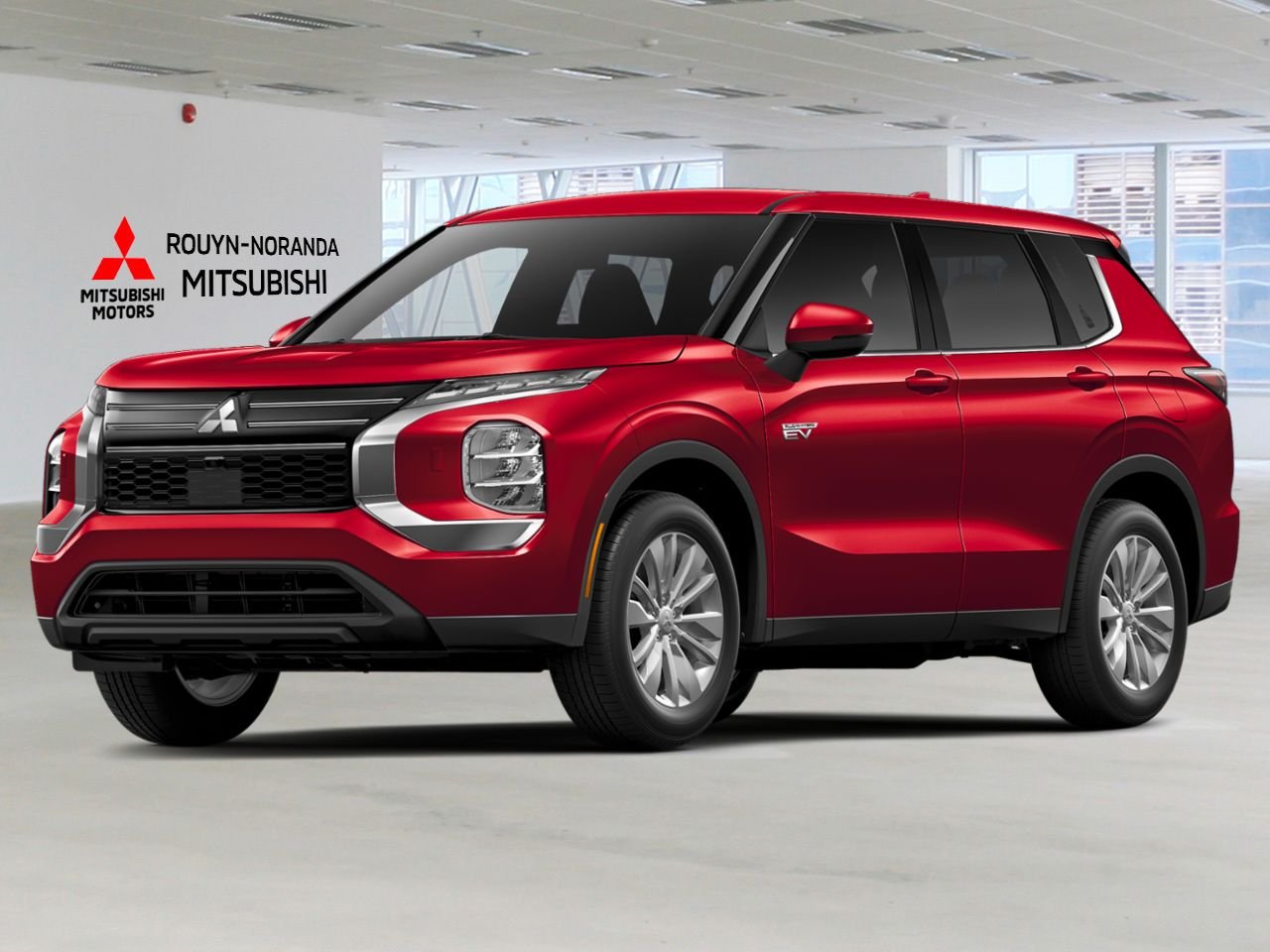 Mitsubishi Outlander PHEV ES S-AWC 2026 Fini taillé diamant Rouge de qualité supérieure Rouyn-Noranda - photo #0