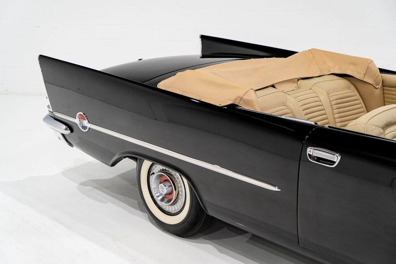 Chrysler 300C 1 of 474 convertibles produced **PRICE IN USD** 1957 Noir Montréal - photo #41