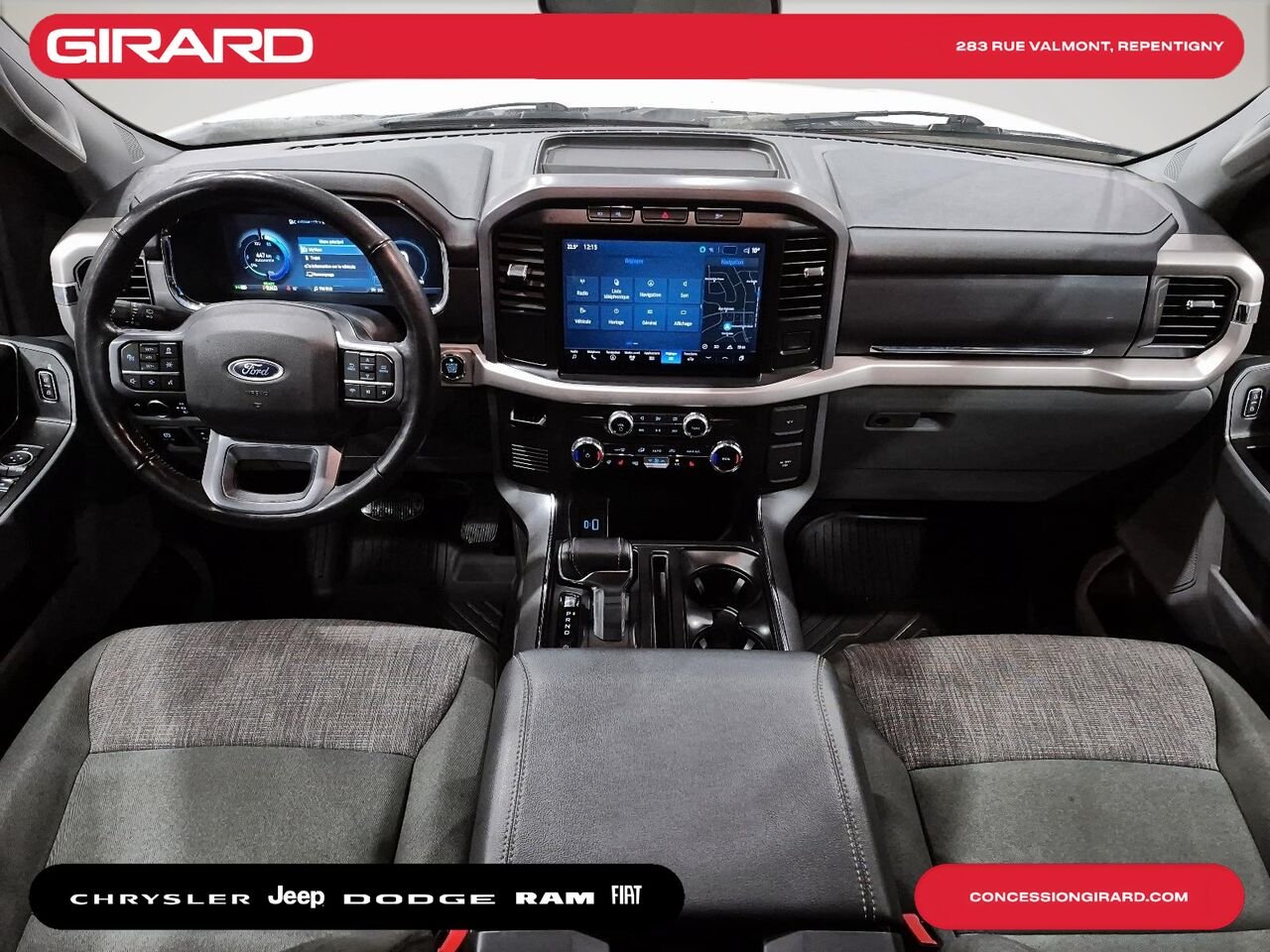 Ford F-150 LIGHTNING 2023 Blanc Repentigny - photo #13