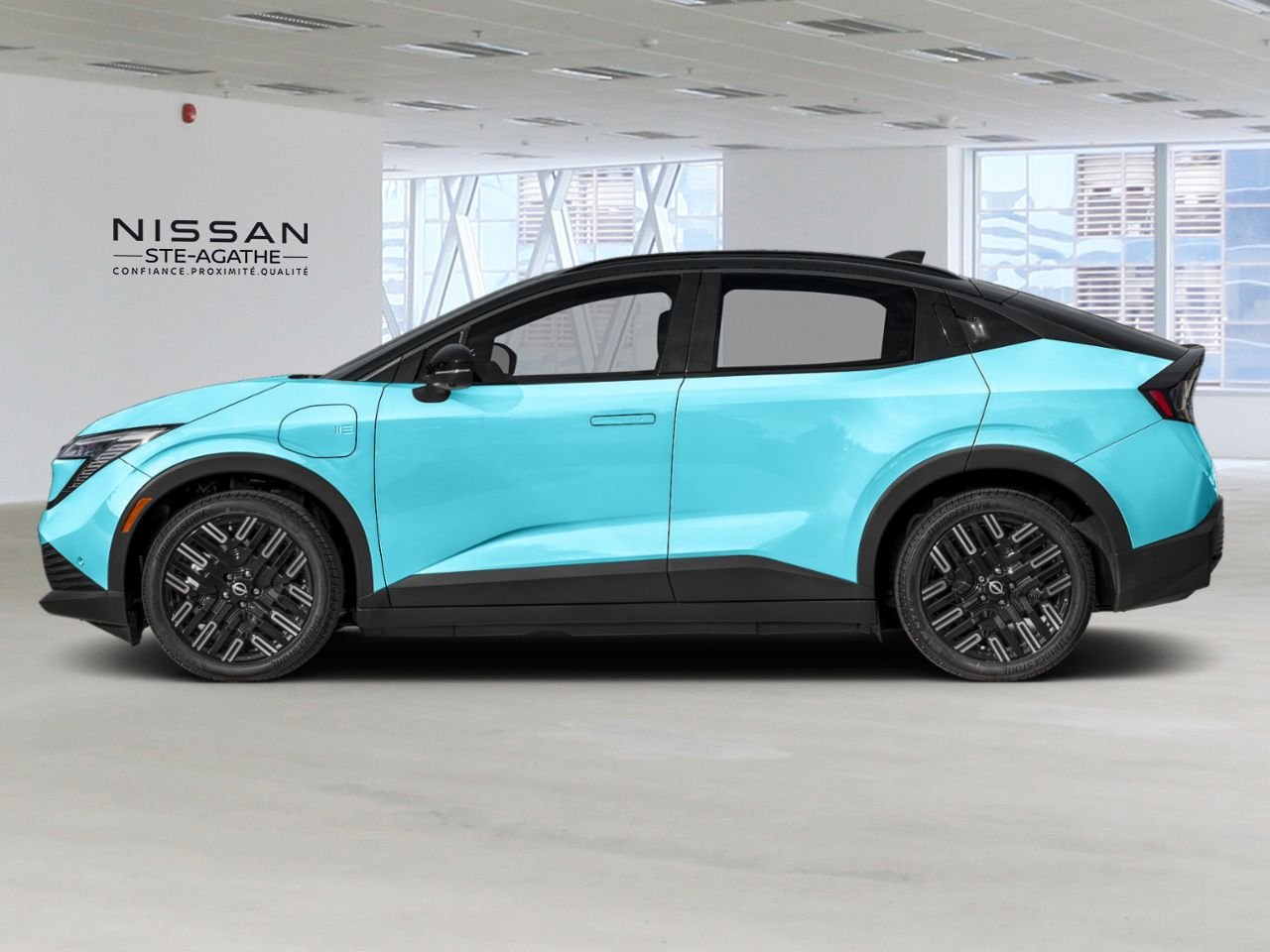 2026 Nissan LEAF Turquoise Blue/Black Ste-Agathe des Monts - photo #2