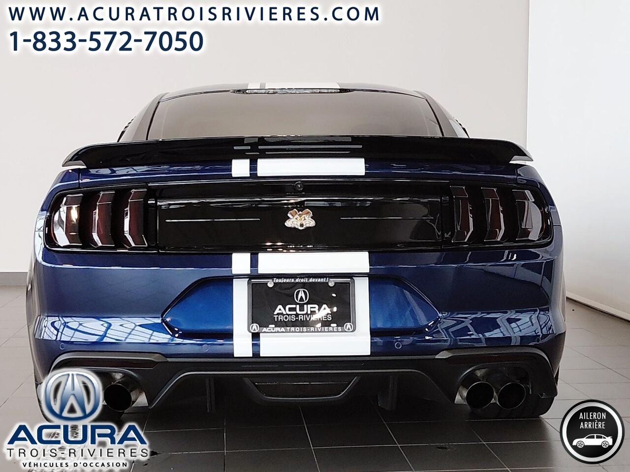 2018 Ford Mustang GT 5.0 LITRES Blue Trois-Rivières - photo #9