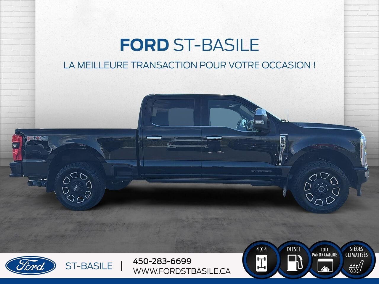 2024 Ford Super Duty F-250 SRW Black Saint-Basile-le-Grand - photo #9