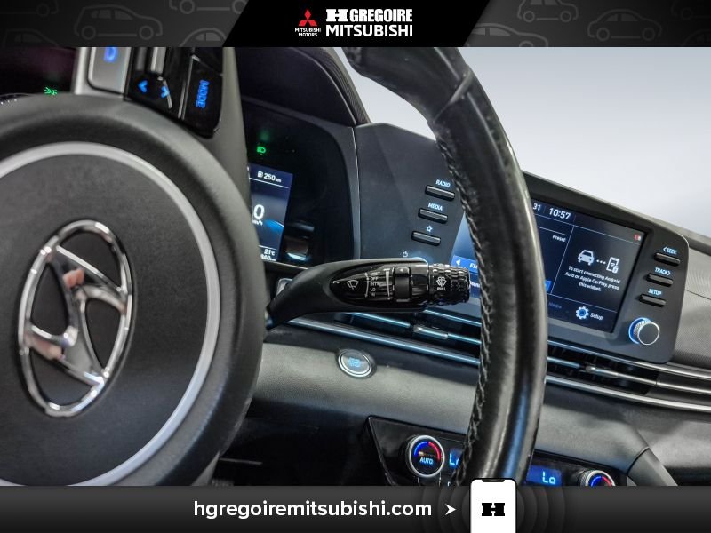 Hyundai Elantra MW4498 | Preferred *Mags *Caméra *Toit *Carplay 2021 Bleu Laval - photo #20