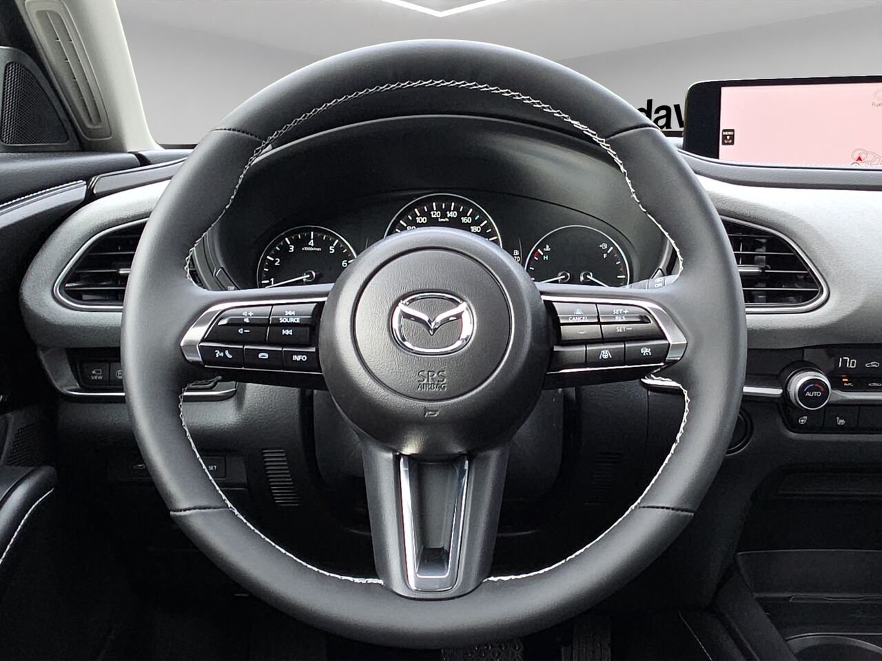 Mazda CX-30 GT, traction intégrale, sièges en cuir, caméra 360°, toit ouvrant, Bose 12 HP, affichage tête 2026 Bleu cristal foncé mica Val-David - photo #19