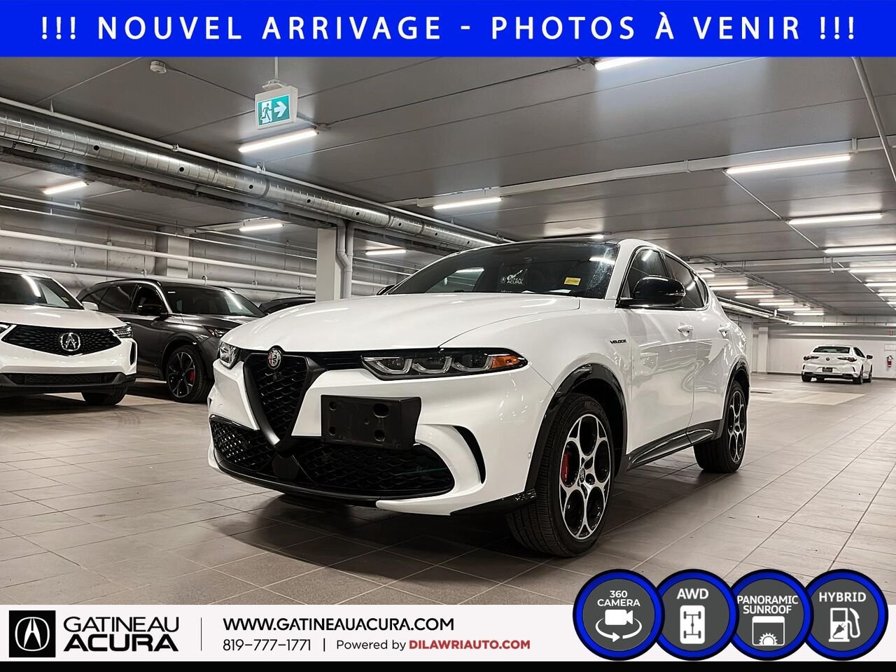 Alfa Romeo Tonale Veloce PHEV AWD 2024 Blanc Ottawa & Gatineau - photo #0