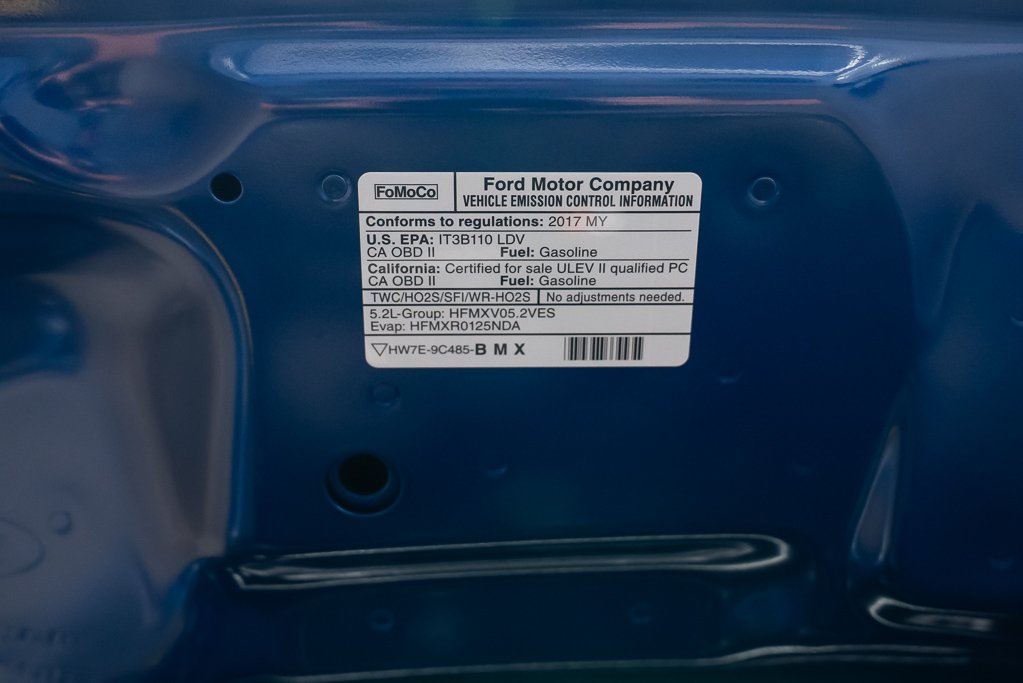 Ford Mustang Shelby GT350 2017 Bleu Kirkland - photo #40