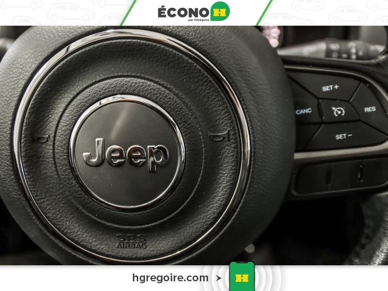 Jeep Renegade 822863A | Limited 4X4 CUIR TOIT NAV BLUETOOTH CAMÉRA MAGS 2018 Rouge Laval - photo #15