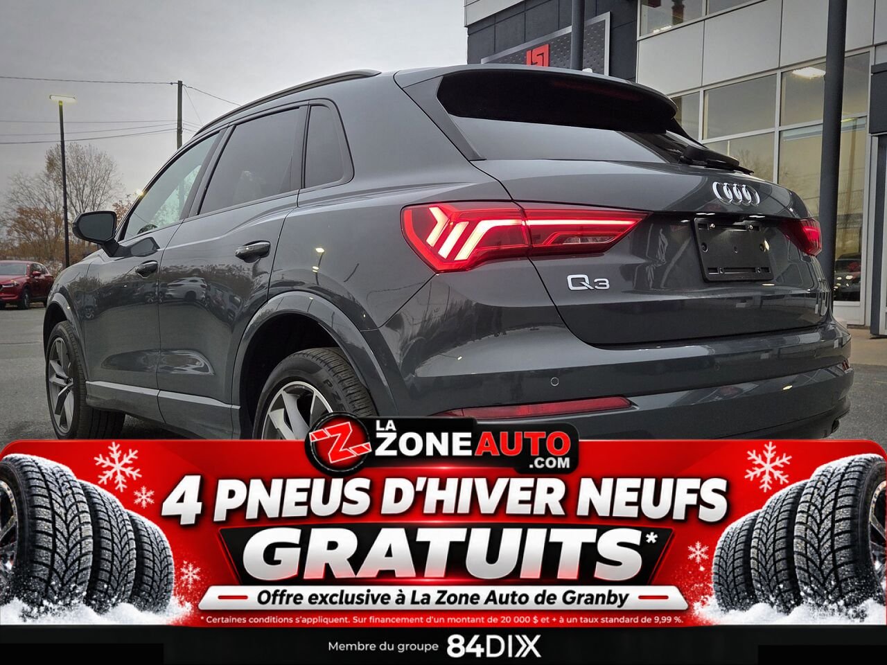 Audi Q3 2023 Gris Granby - photo #4