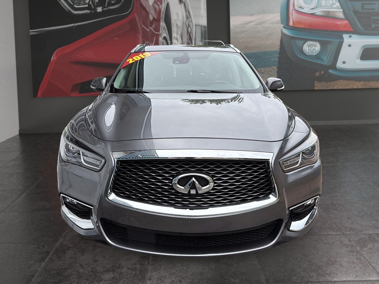 Gray 2019 INFINITI QX60 SUV / Crossover Automatic