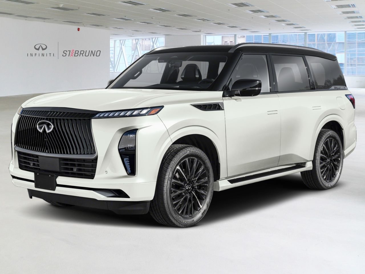 2026 INFINITI QX80 Black Obsidian/Radiant White  - photo #0