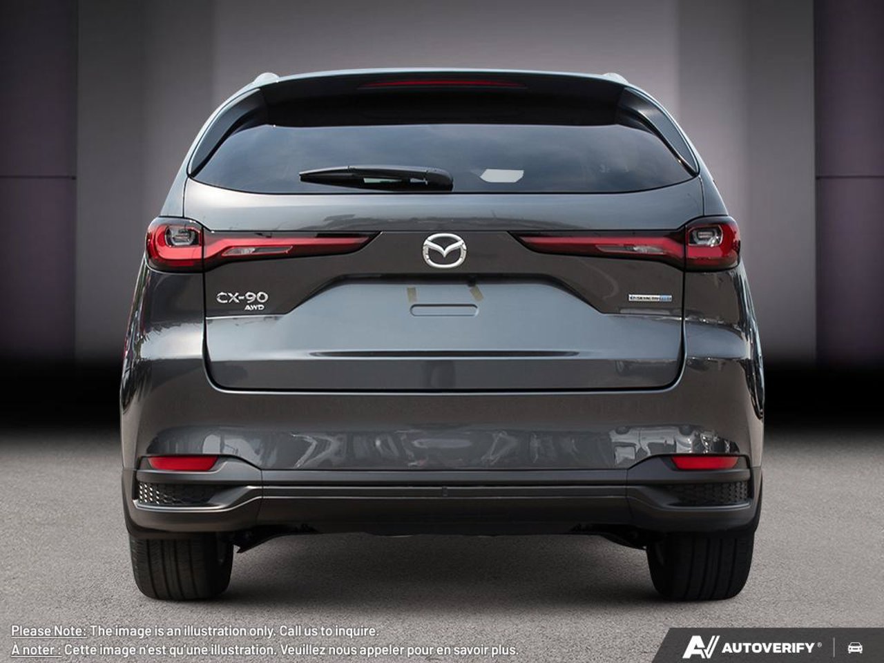 2026 Mazda CX-90 PHEV JM3KKBHA3T1417128 Machine Grey Metallic Mirabel - photo #4