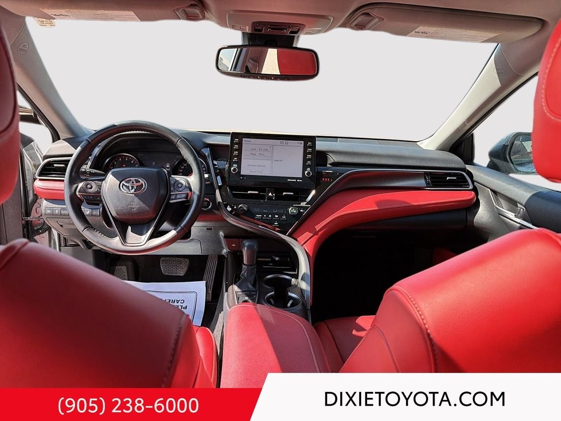 2023 Toyota Camry Power Sunroof, Leather Interior, Heated Seats, Alloy Wheels, Heated Steering Wheel, Bluetooth Celestial Silver Metallic With Black Roof Mississauga - photo #28