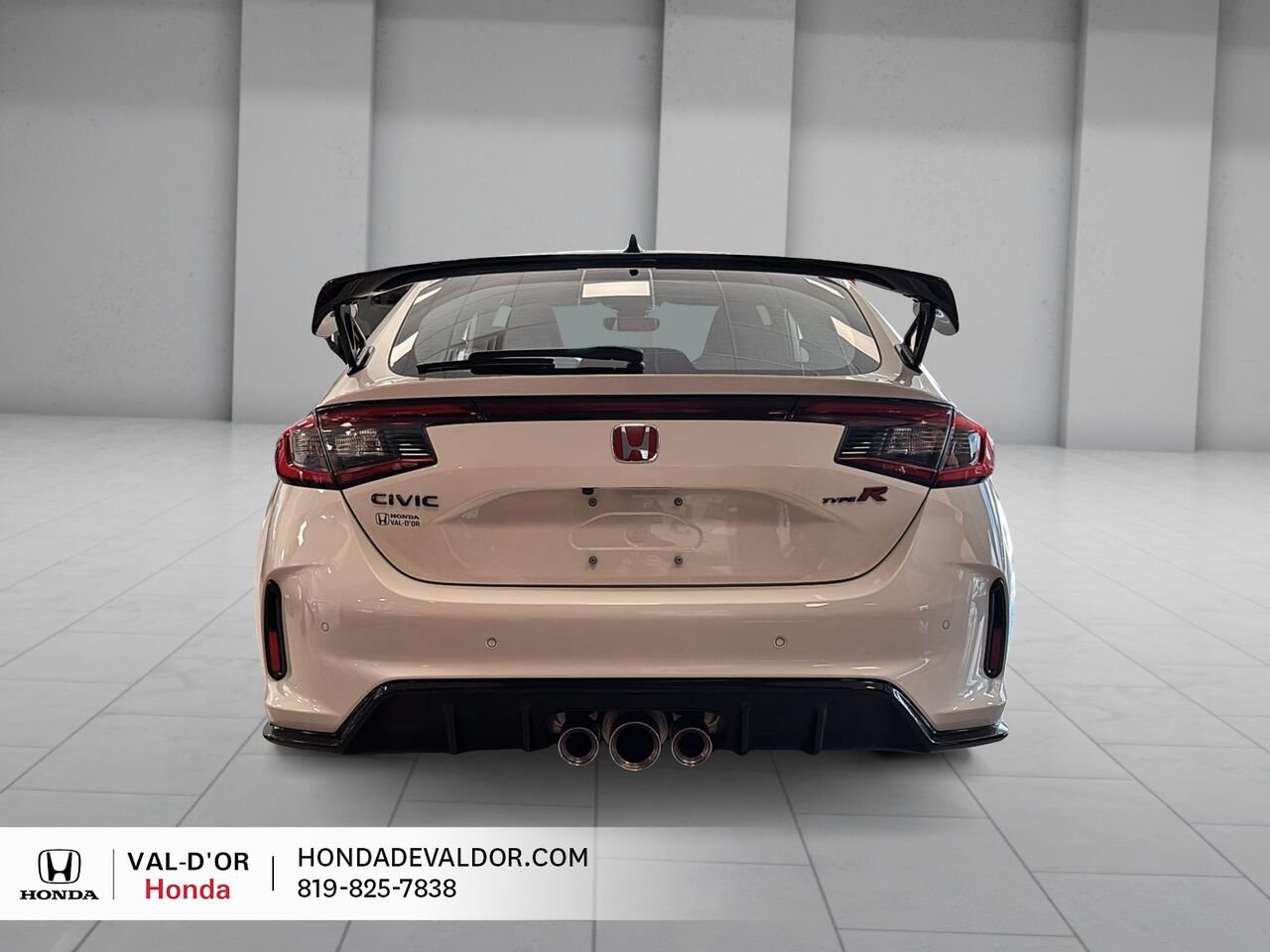 Honda Civic Type R Manuelle 2024 Blanc Val-d'Or - photo #2