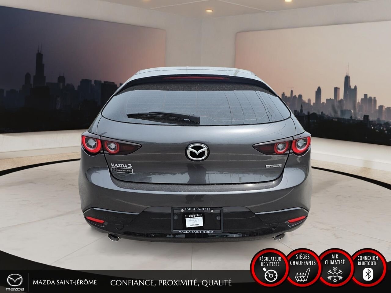 2025 Mazda Mazda3 Sport Grey Sainte-Agathe-des-Monts - photo #6