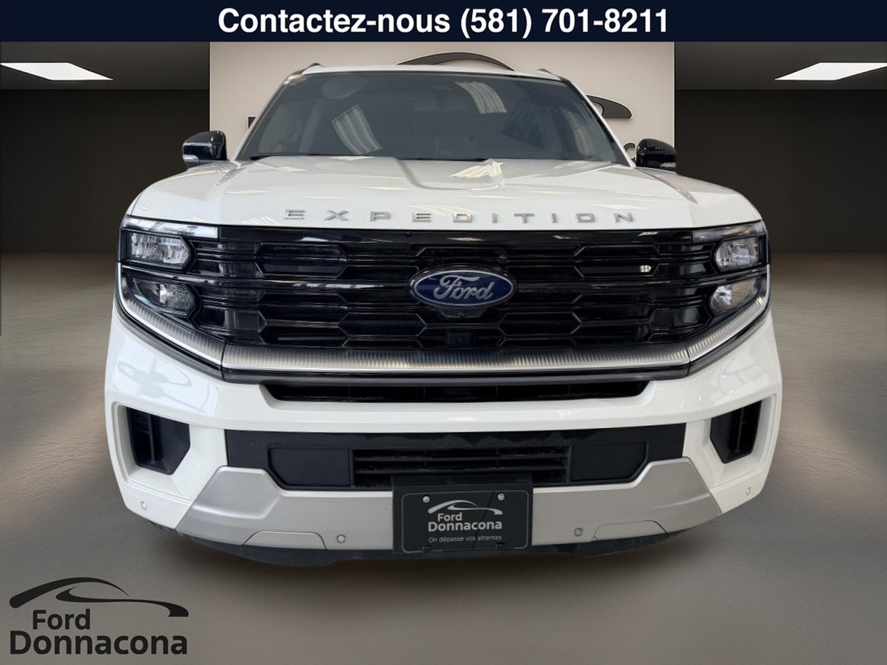 2025 Ford Expedition White  - photo #3