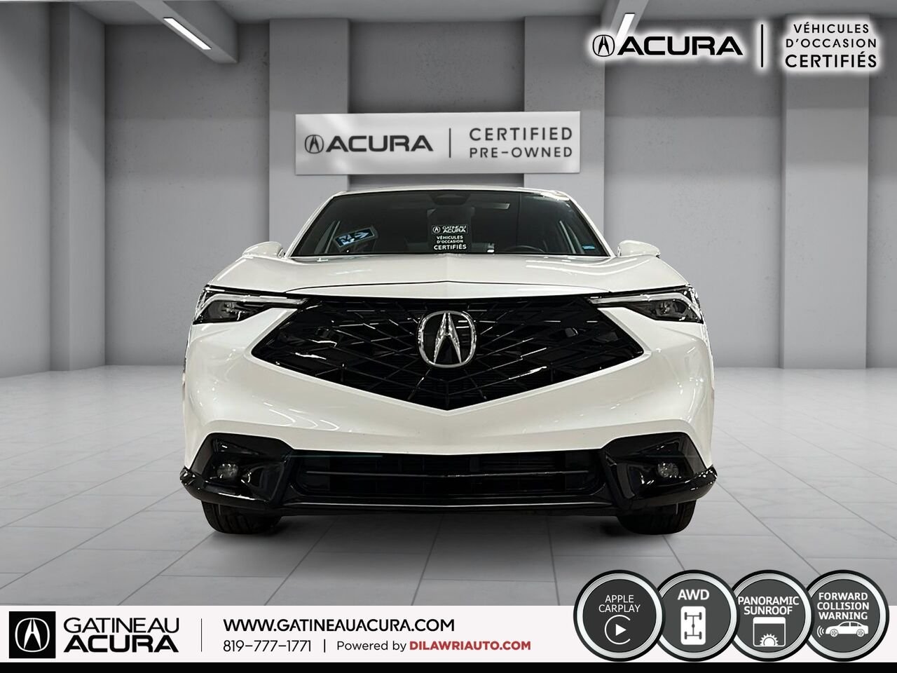 2025 Acura ADX A-Spec AWD White Gatineau - photo #13