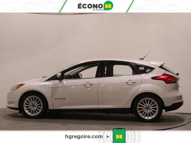 Ford Focus Electric AUTO A/C GR ELECT MAGS CUIR NAVIGATION CA 2018 Blanc