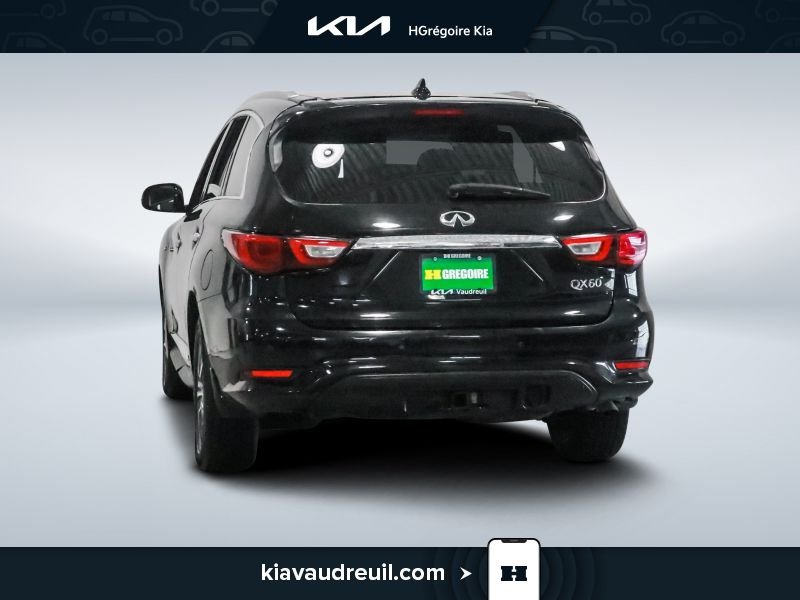 2016 Infiniti QX60 Black Saint-Eustache - photo #4