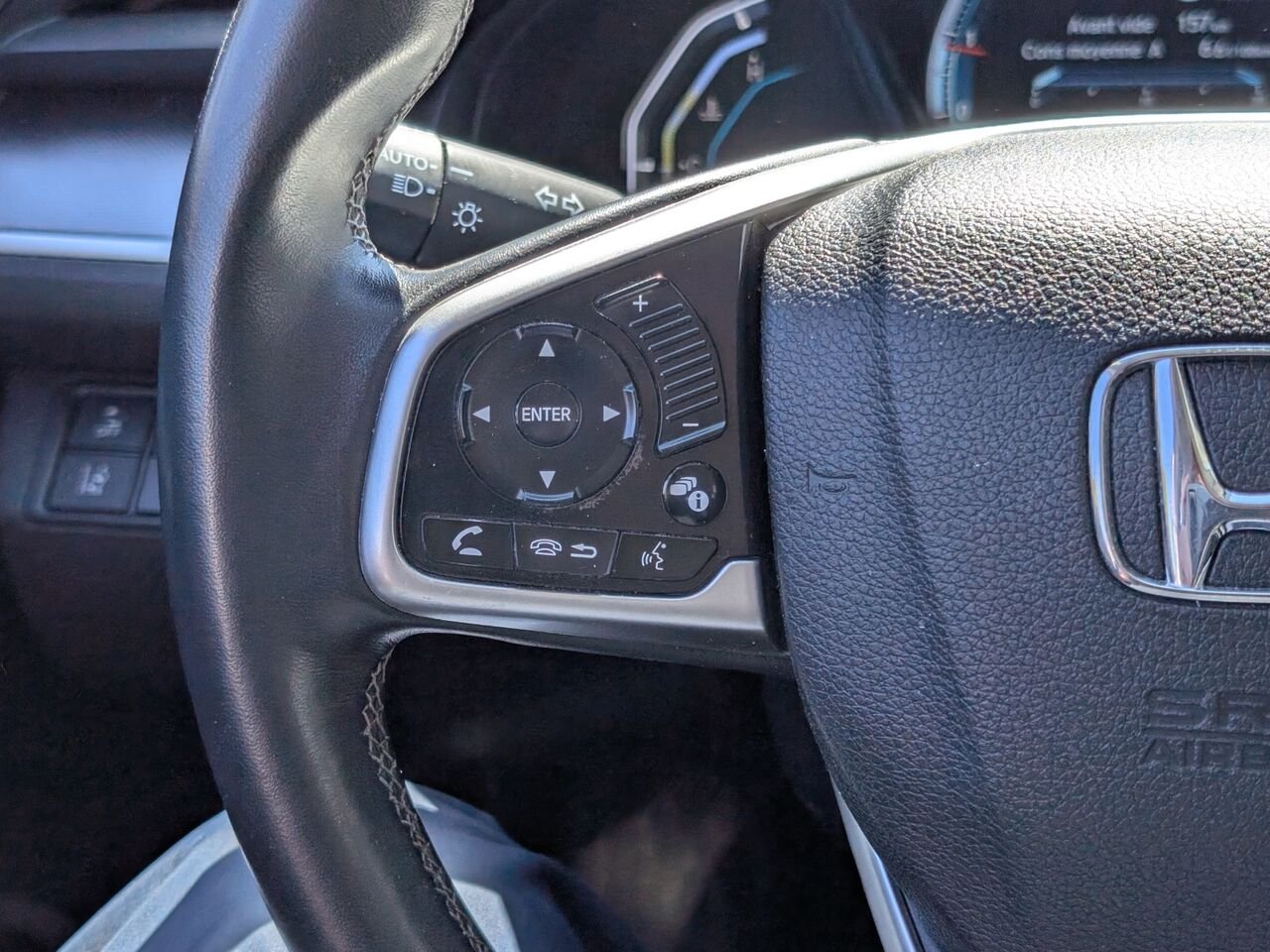 Honda Civic Berline SE/SIÈGES CHAUFFANTS/AC/BLUETOOTH/CAMERA DE RECUL 2018 Gris Sherbrooke - photo #12