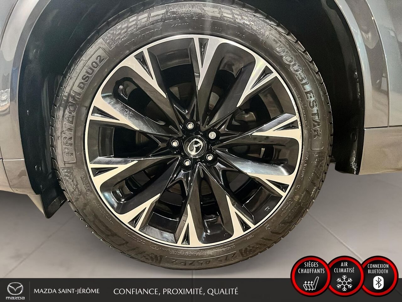 Mazda CX-90 hybride léger Signature | TOIT PANORAMIQUE | AWD | CUIR NAPPA | SIEGES CAPITAINES 2024 Gris Saint-Jérôme - photo #11
