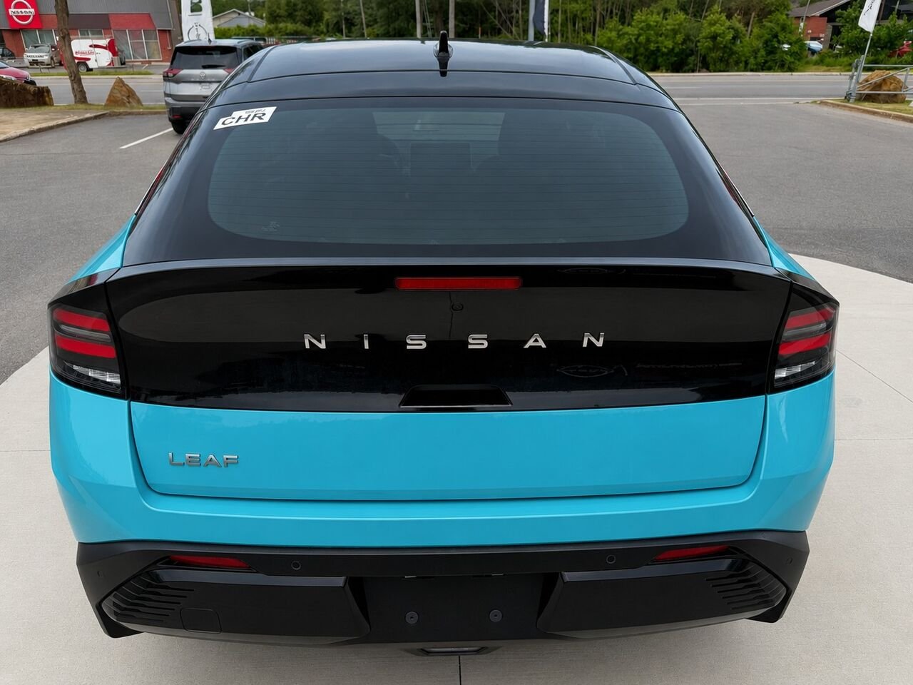 NISSAN LEAF LEAF SV+ 2026 Bleu turquoise/Noir Châteauguay - photo #3