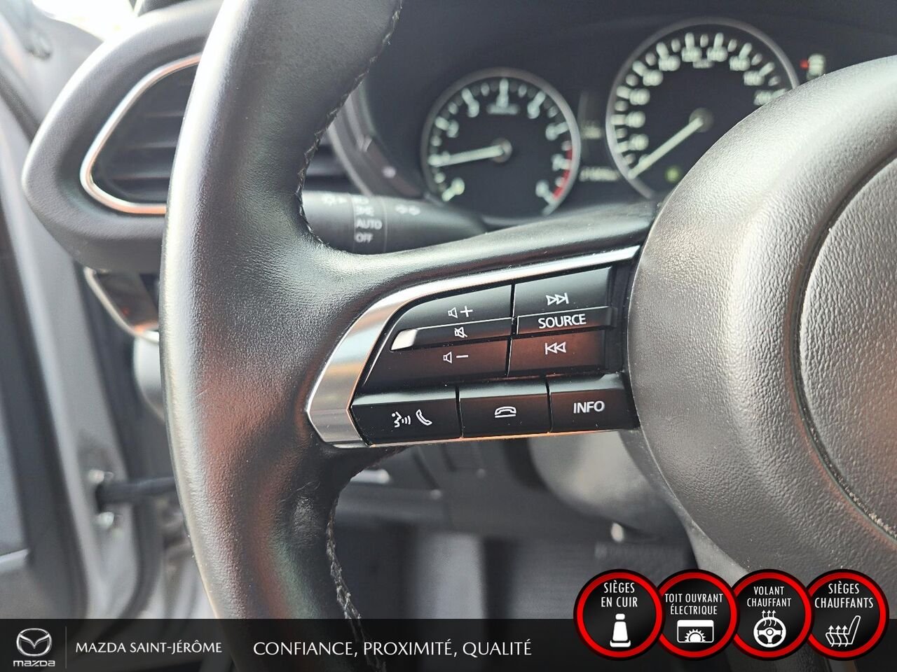 Mazda CX-30 GS LUXURY | 1 PROPRIÉTAIRE | JAMAIS ACCIDENTÉ | CUIR | TOIT OUVRANT | AWD 2025 Blanc Saint-Jérôme - photo #13