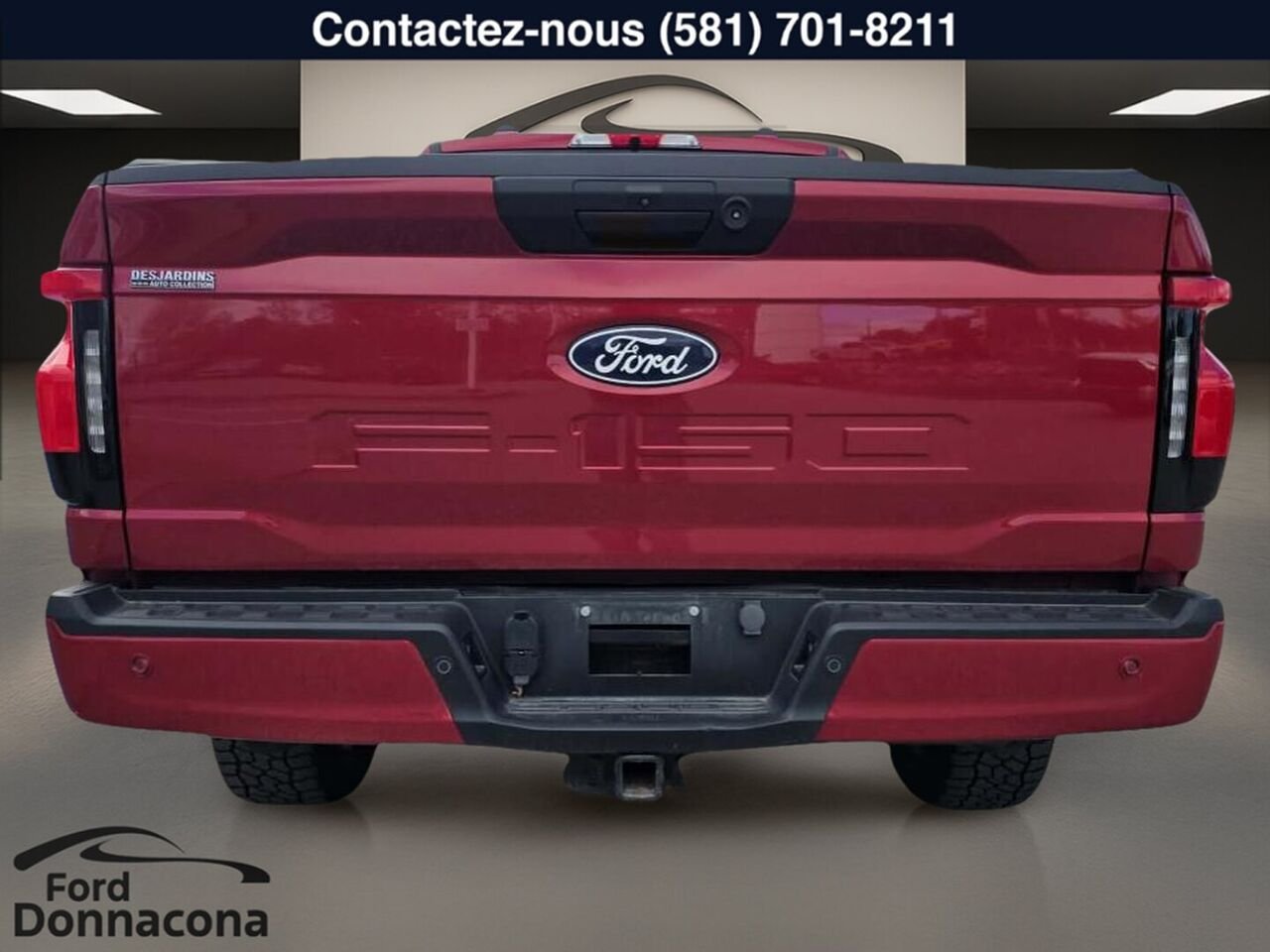 2024 Ford F-150 Lightning Red  - photo #5