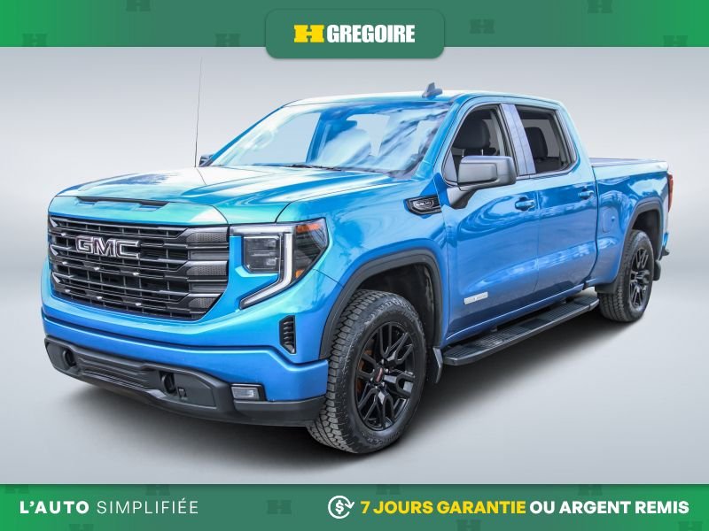 GMC Sierra 1500 Elevation 4WD AUTO A/C MAGS NAV CAM RECUL BLUETOOT 2023 Bleu