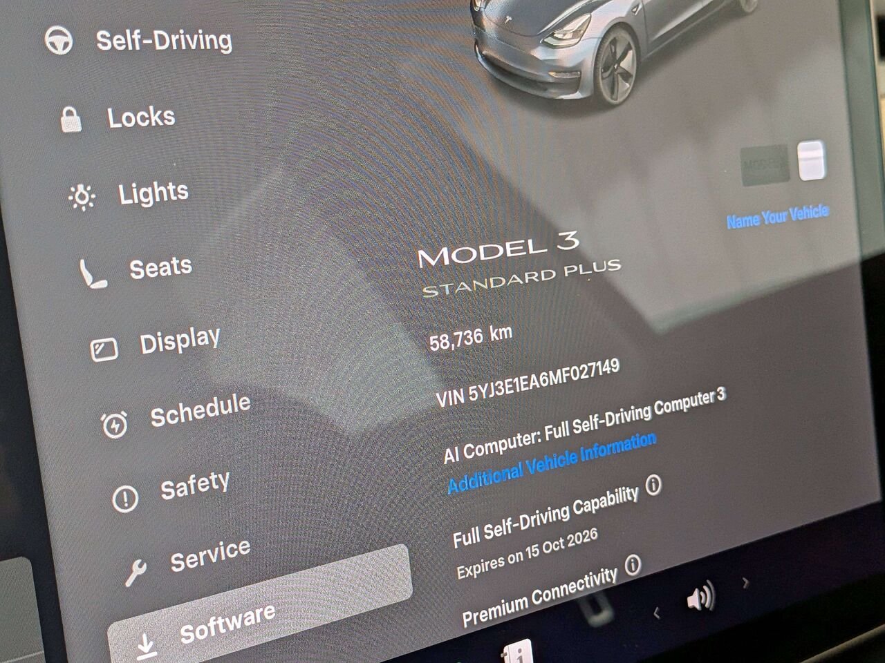 Tesla Model 3 2021 Gris Val-David - photo #19