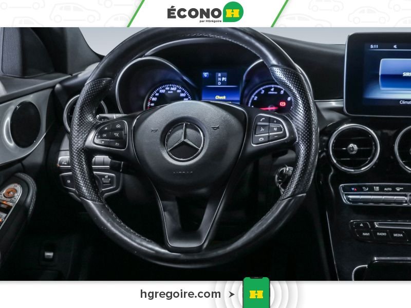 2017 Mercedes Benz C-Class White Laval - photo #14