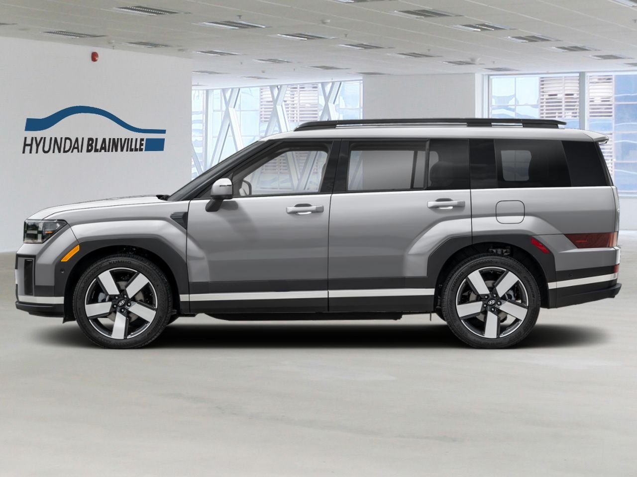 2026 Hyundai Santa Fe Hybrid Typhoon Silver Blainville - photo #1