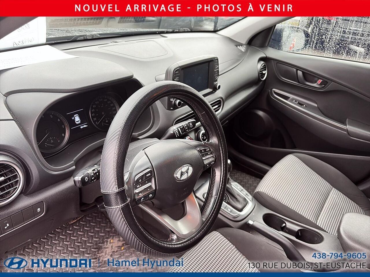 Hyundai Kona 2018 Noir Saint-Eustache - photo #9