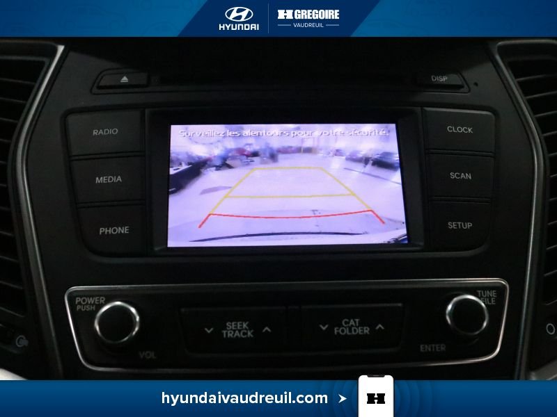 2018 Hyundai Santa Fe White Laval - photo #26